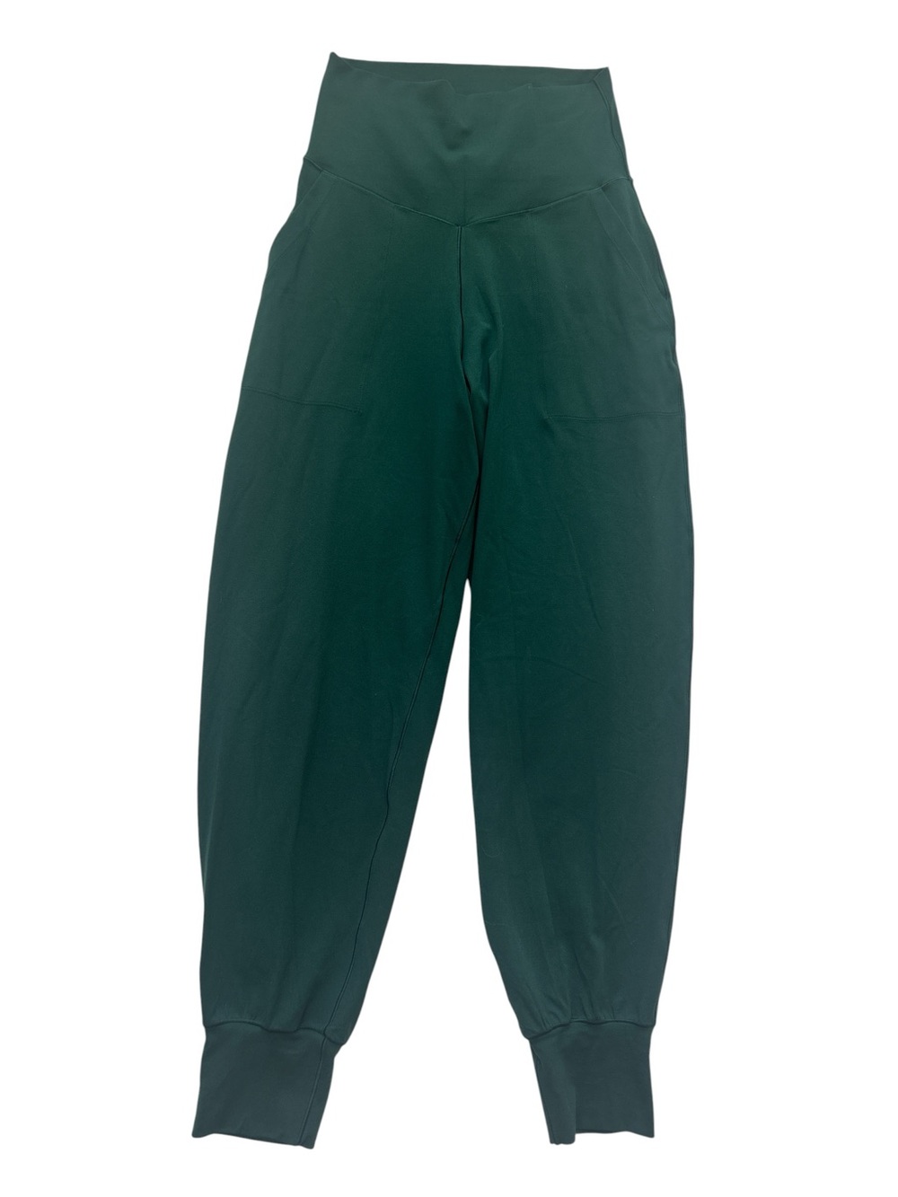 aerie Forest Green High-Waist Relaxed Joggers